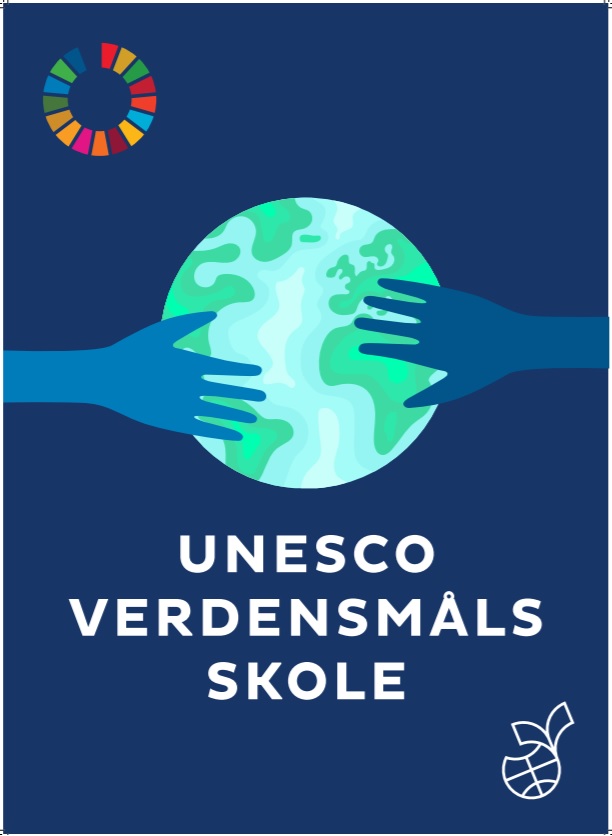 Logo FNs verdensmålsskole